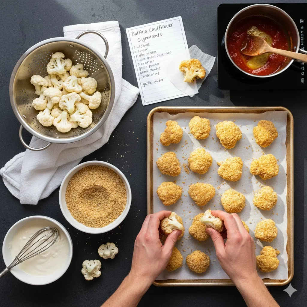 How to Make Buffalo Cauliflower Recipe