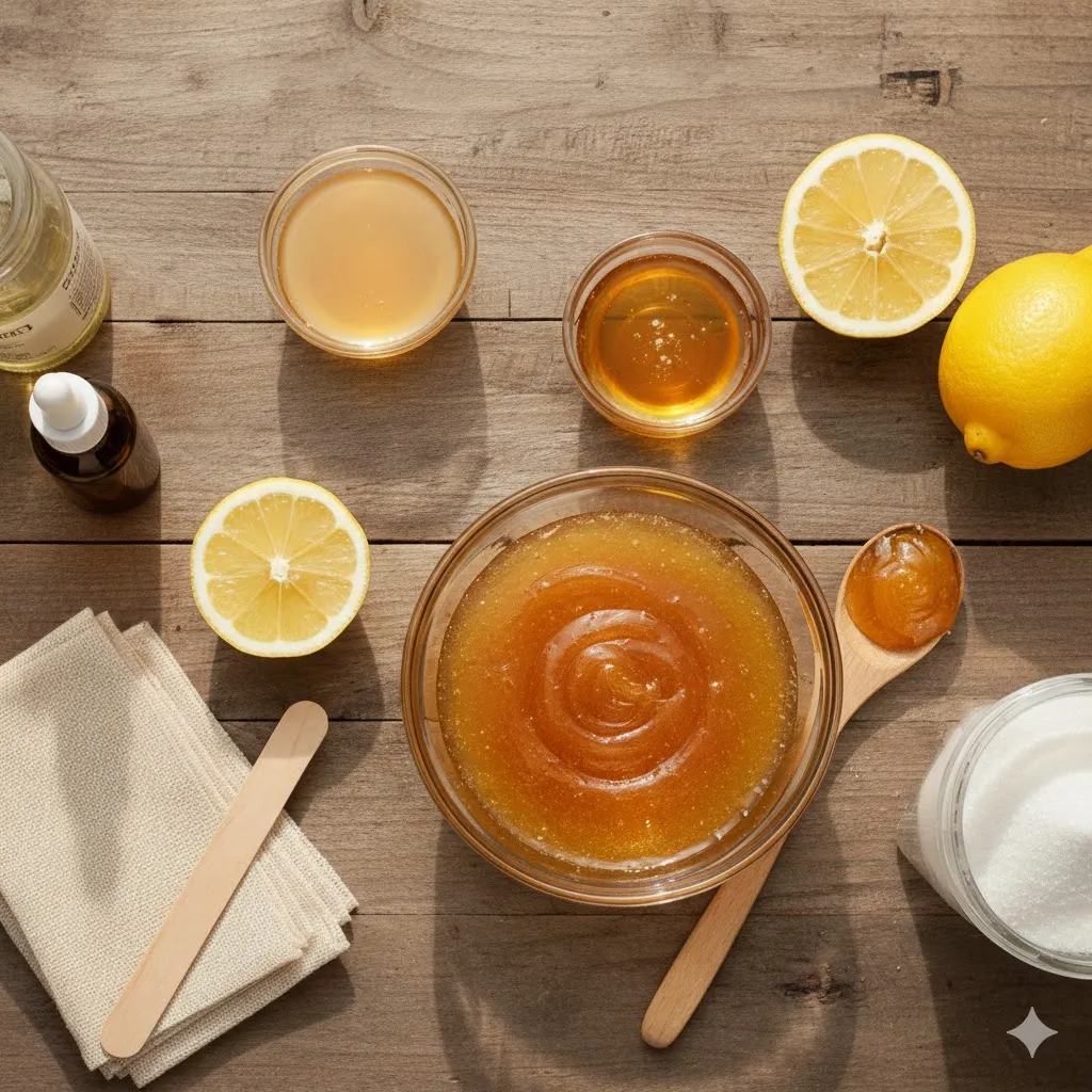 Sugar Wax Recipe Ingredients