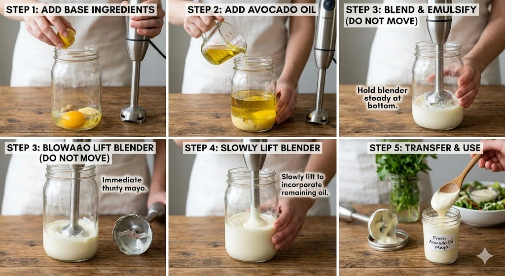 How to Make Avocado Oil Mayonnaise recipe(Step by Step)