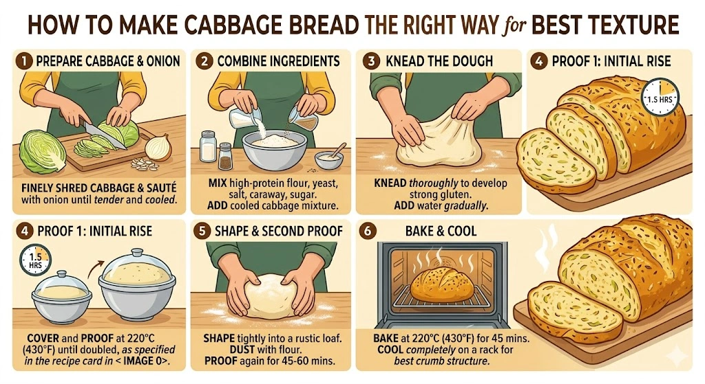 How to Make Cabbage Bread the Right Way for Best Texture