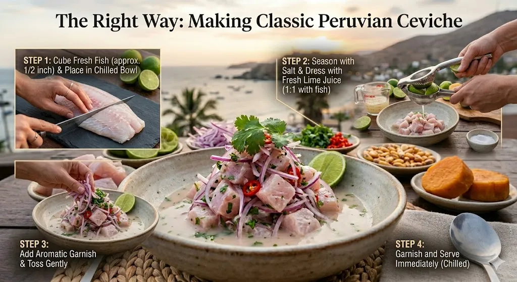 How to Make Ceviche Recipe Fish the Right Way