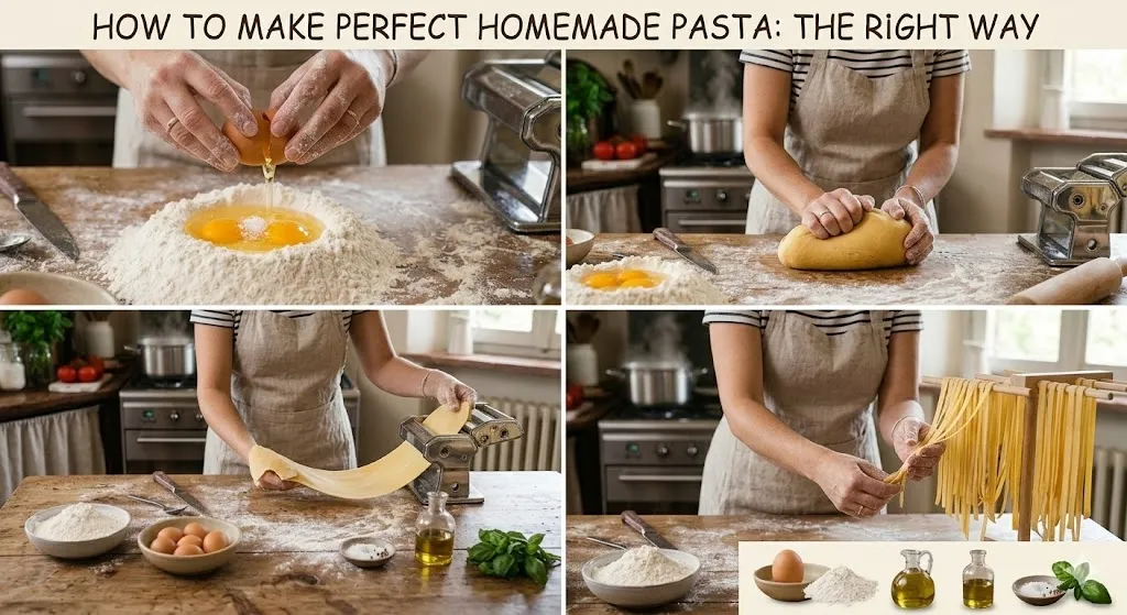 How to Make Homemade Pasta recipe the Right Way