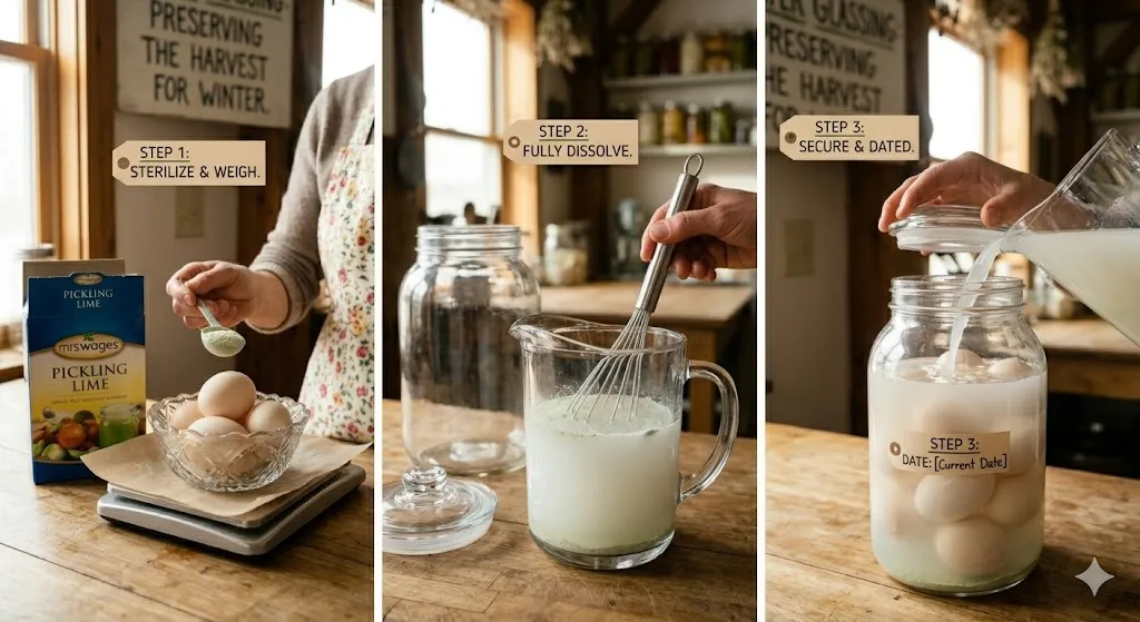 How to Make Water Glassing Eggs recipe the Right Way