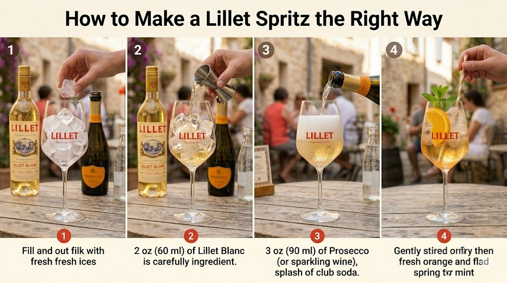 How to Make a lillet spritz recipe the Right Way