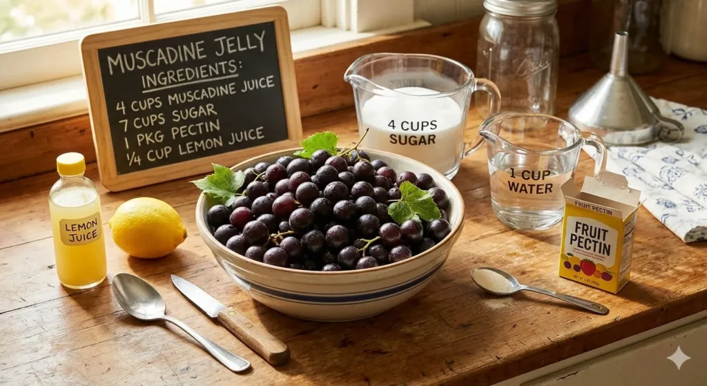Ingredients Muscadine Jelly Recipe