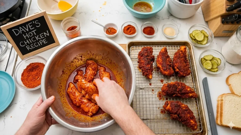 Making Dave’s Hot Chicken Recipe