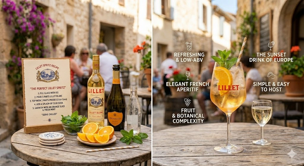 What Is a lillet spritz recipe and Why It’s Popular