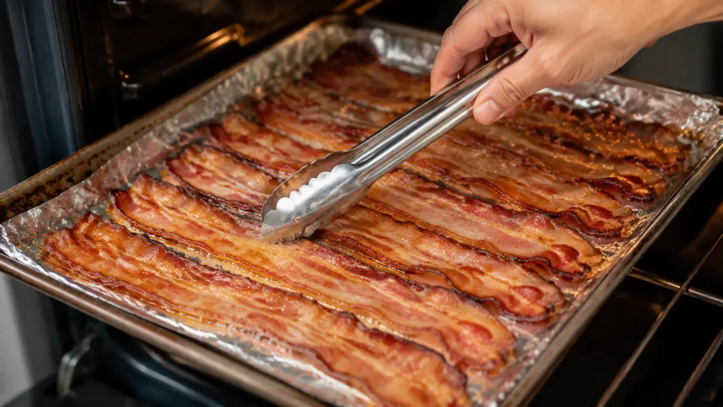 Bake the bacon