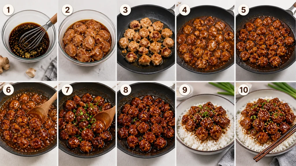 How to Make Mall Bourbon Chicken the Right Way
