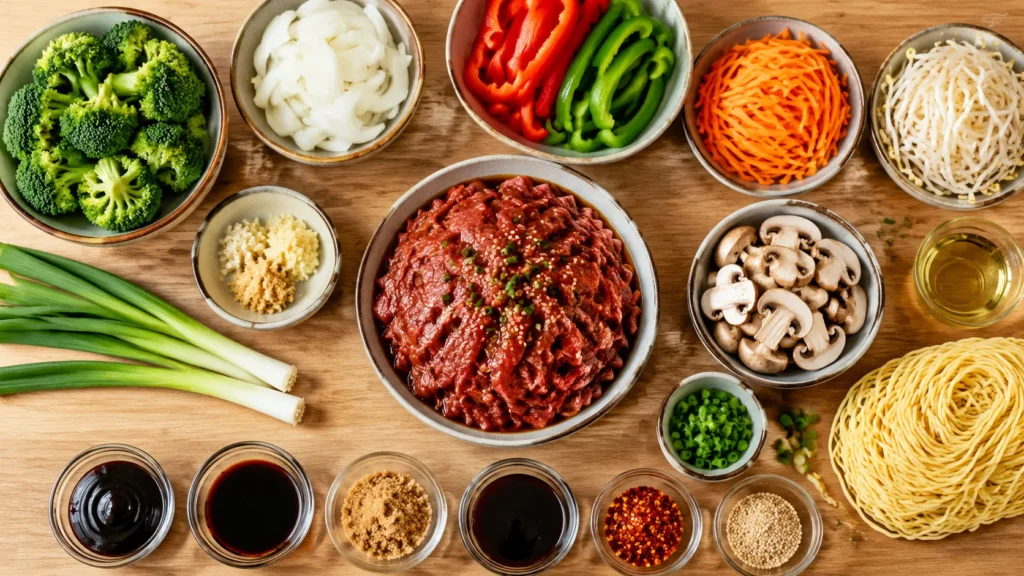 Mongolian Bbq Recipe Ingredients
