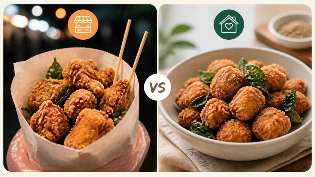 Night Market vs Home Version