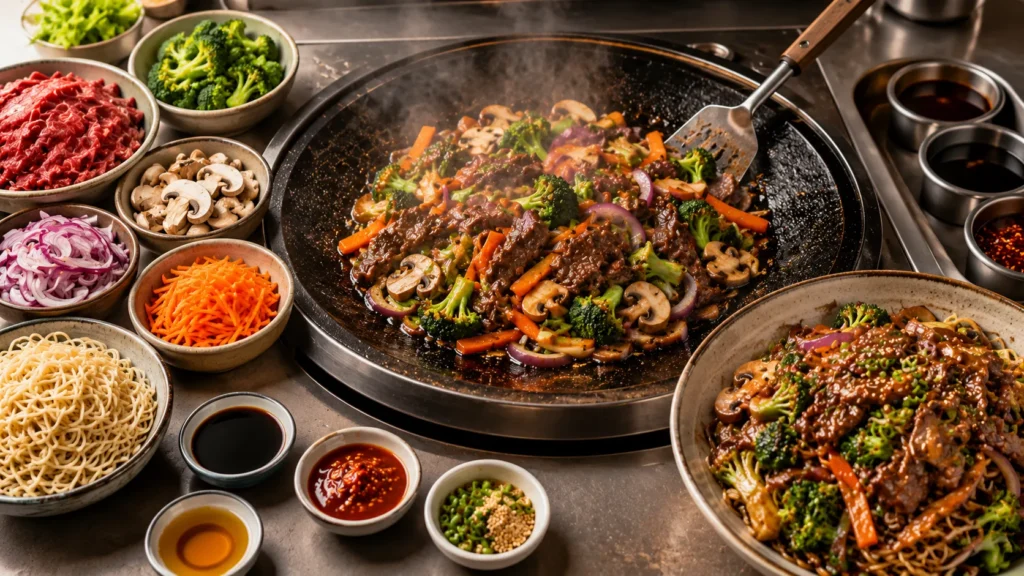 Mongolian bbq Recipe Overview