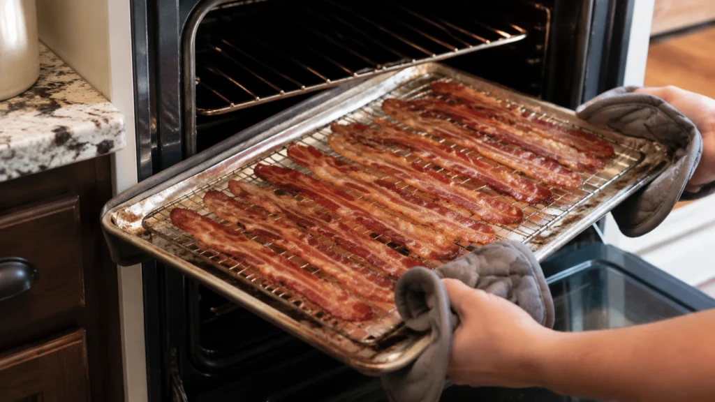 Rotate the pan halfway through