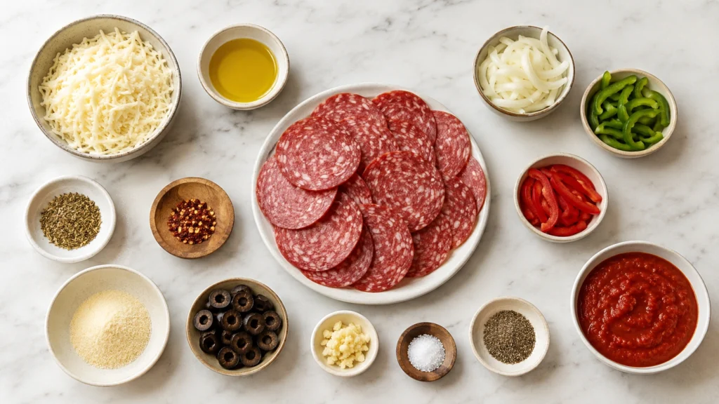 baked salami recipe ingredients
