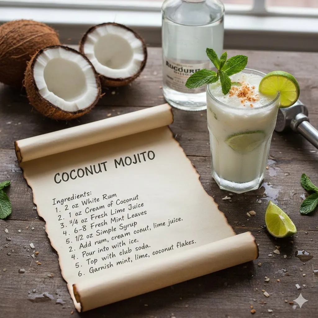 coconut mojito recipe maker