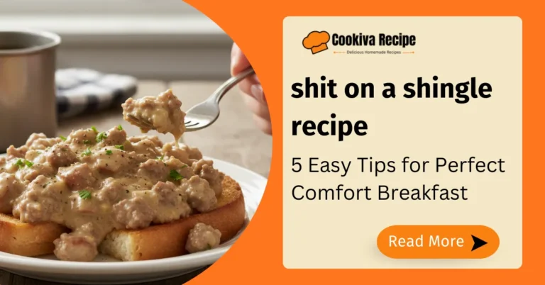 shit on a shingle recipe