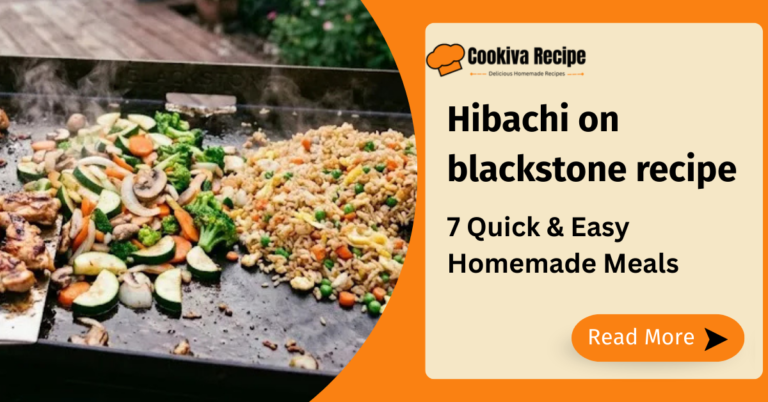 Hibachi on blackstone recipe