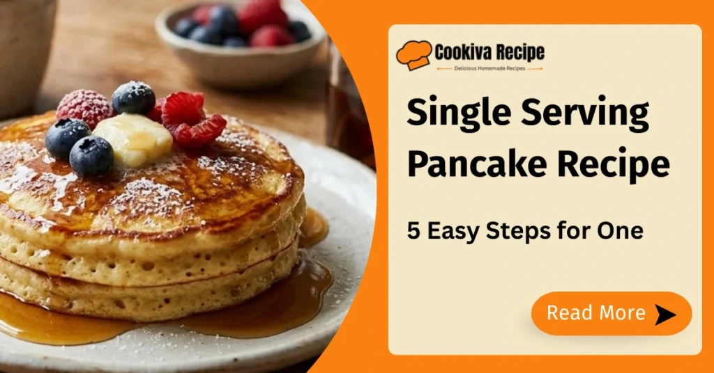 Single Serving Pancake Recipe