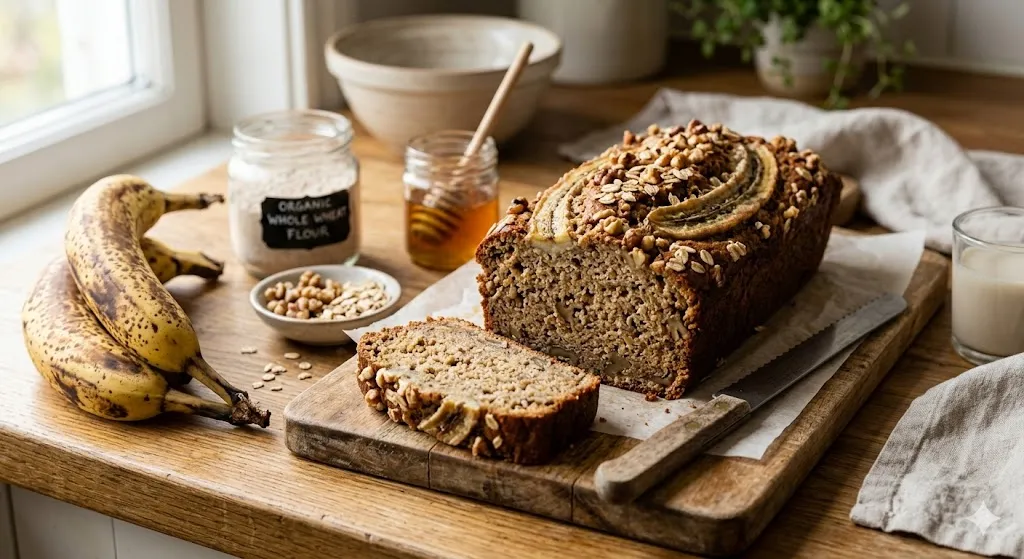 banana bread healthy recipe