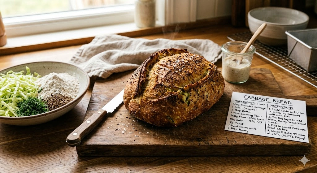 cabbage bread recipe