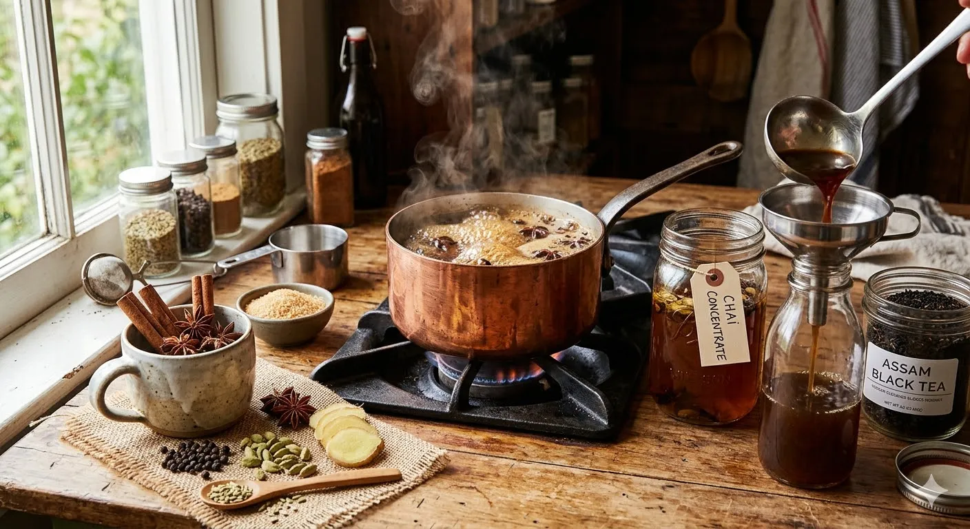chai concentrate recipe maker