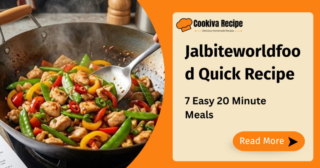 _jalbiteworldfood quick recipe