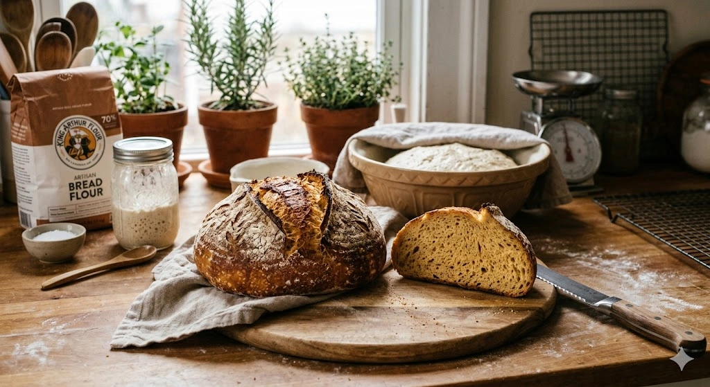 low hydration sourdough recipe
