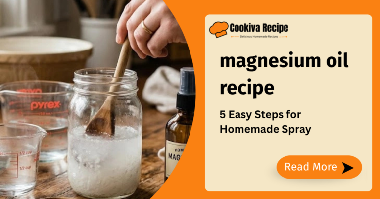 magnesium oil recipe