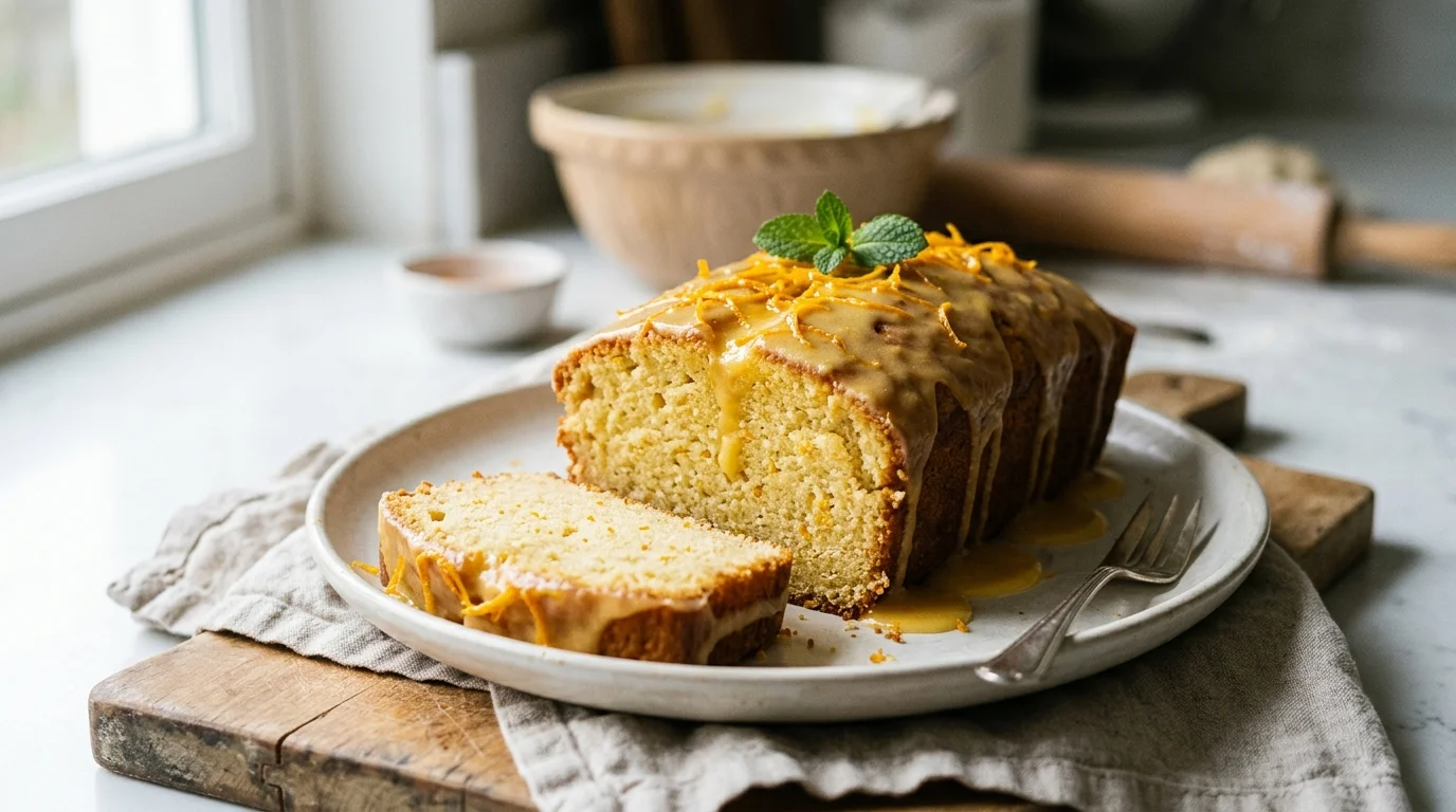 Orange Pound Cake Recipe