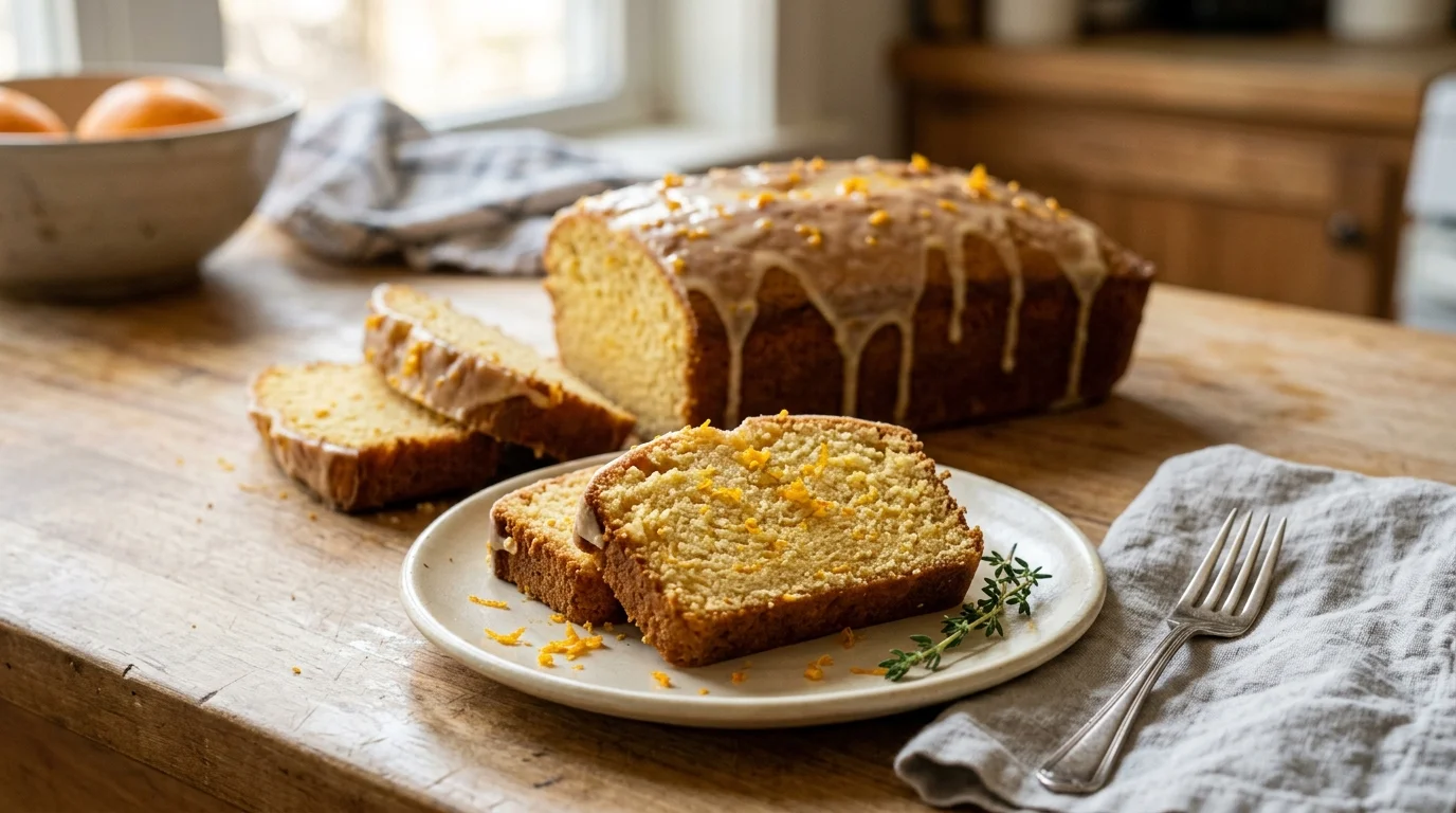 Orange Pound Cake Recipe