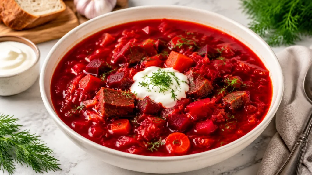 Russian Borscht Recipe
