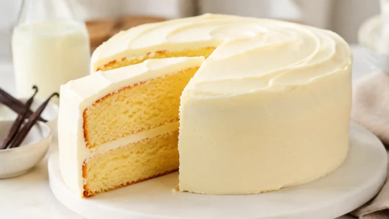 fluffy vanilla cake recipe