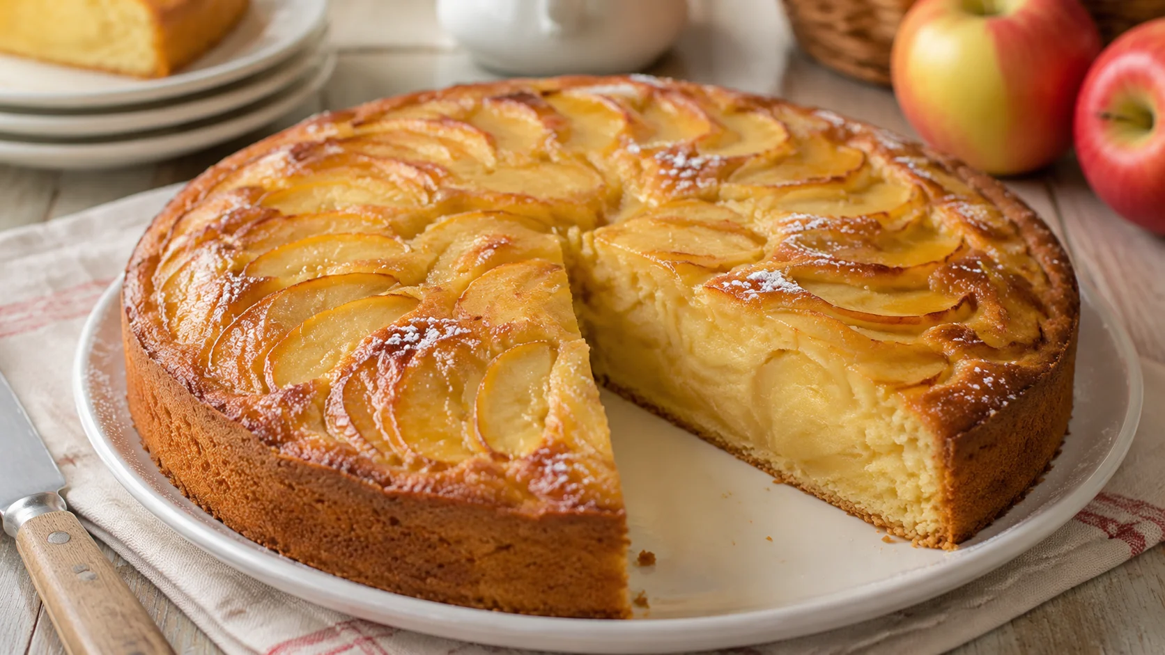 french apple cake recipe