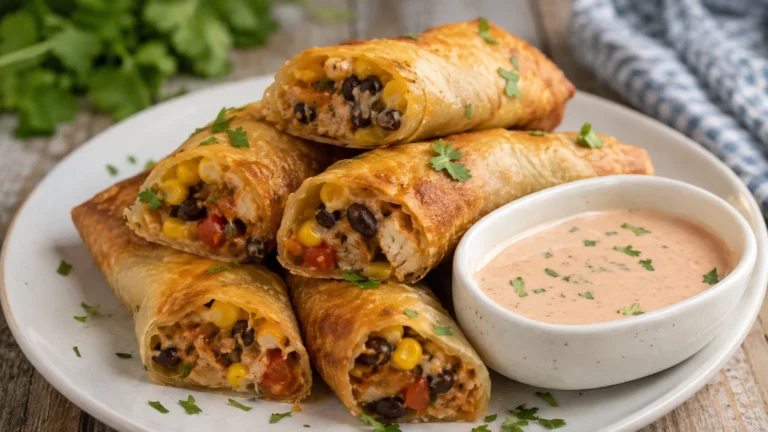 southwest egg roll recipe