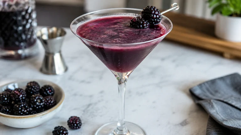 Blackberry Martini Recipe