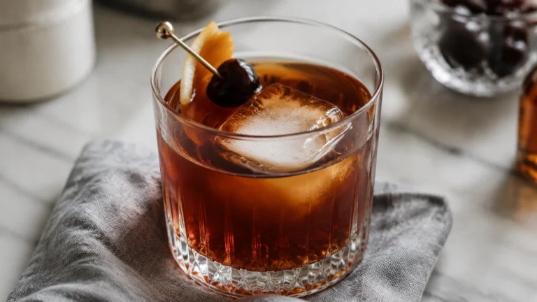 Brandy Manhattan Recipe
