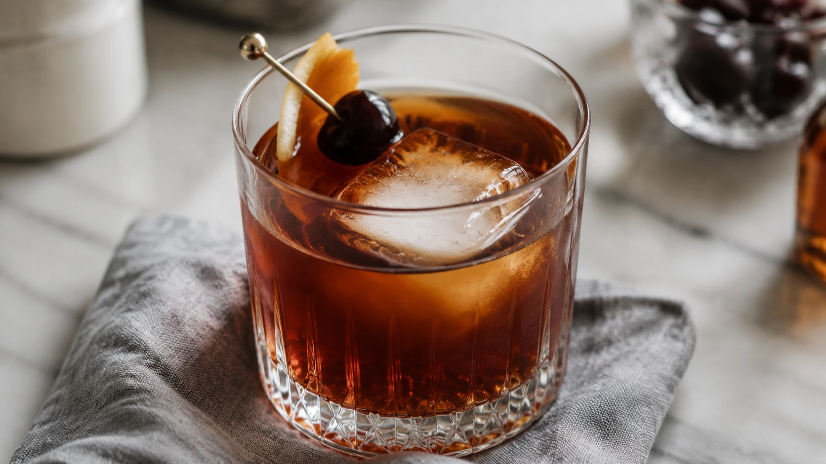 Brandy Manhattan Recipe