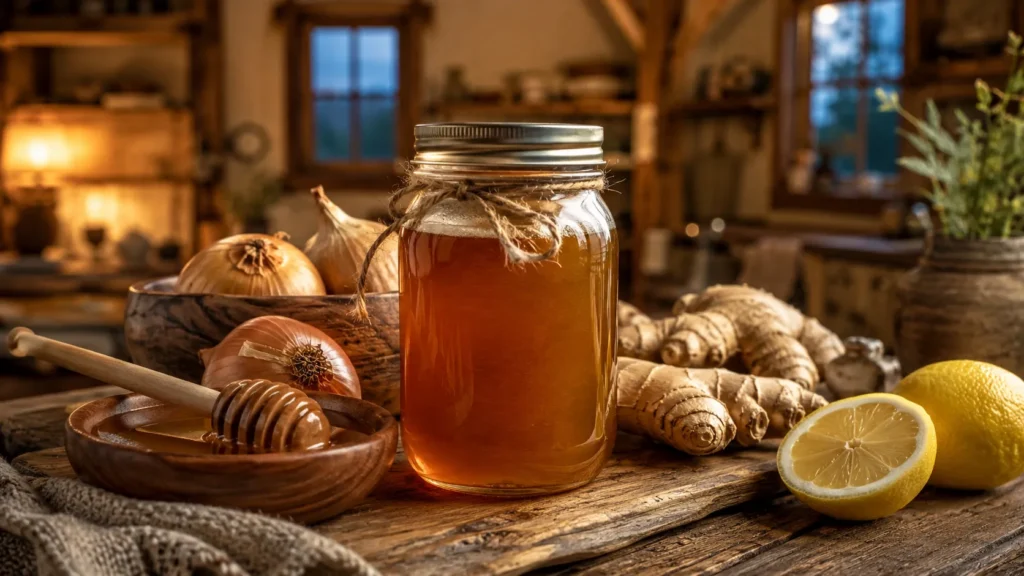 homemade Amish cough syrup